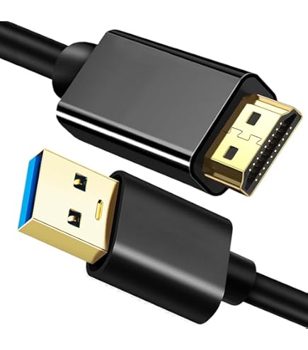 Amazon.com: ukiism 2M/6.6FT USB to HDMI Adapter Cable for Mac iOS